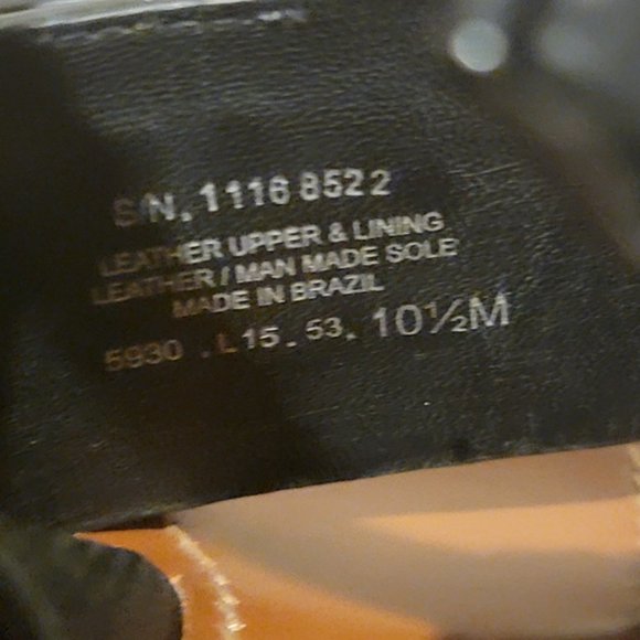 Tory Burch Lowell 2 Perforated Leather Heel Black Size 10.5 - Picture 11 of 12